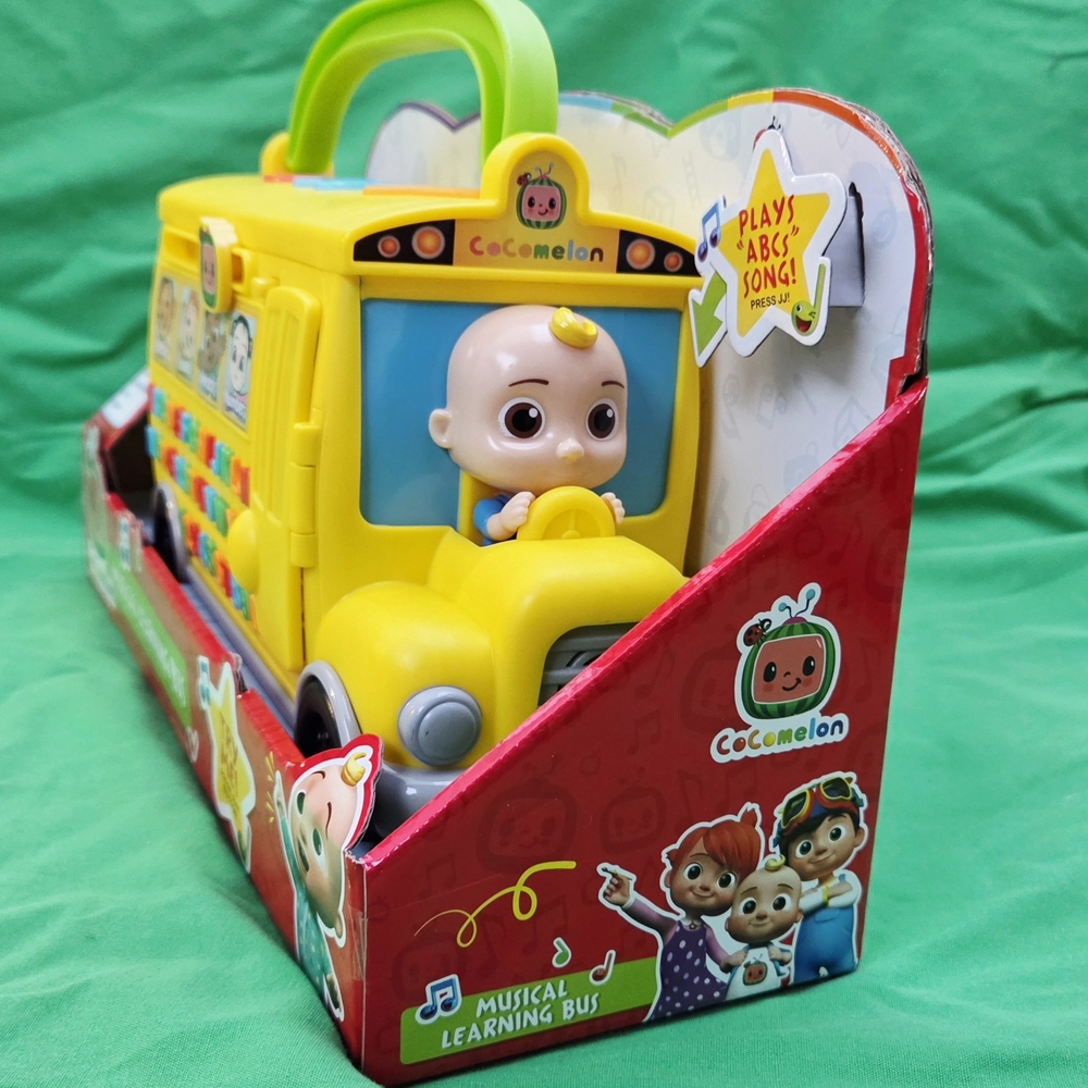 CoComelon Musical Learning Bus Number & Letter Recognition Phonetics Toy Plays